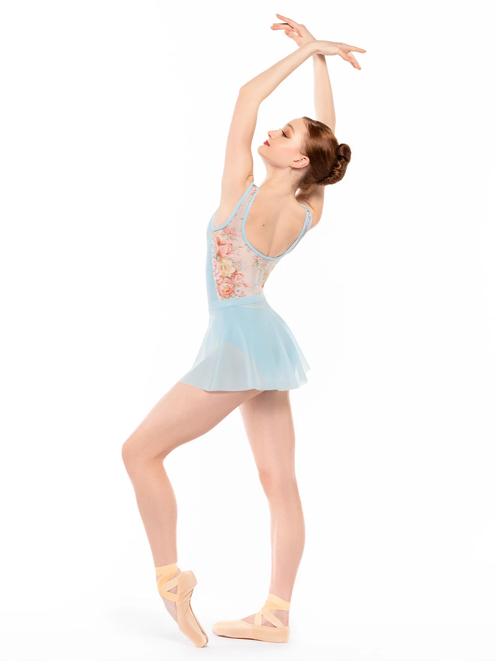 Flare Skirt Blue Star Mesh Kids RTW - Image 3