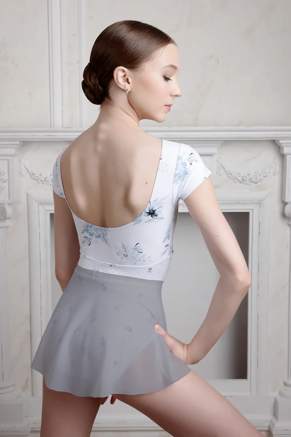 Flare Skirt Pebble Mesh Kids RTW - Image 2