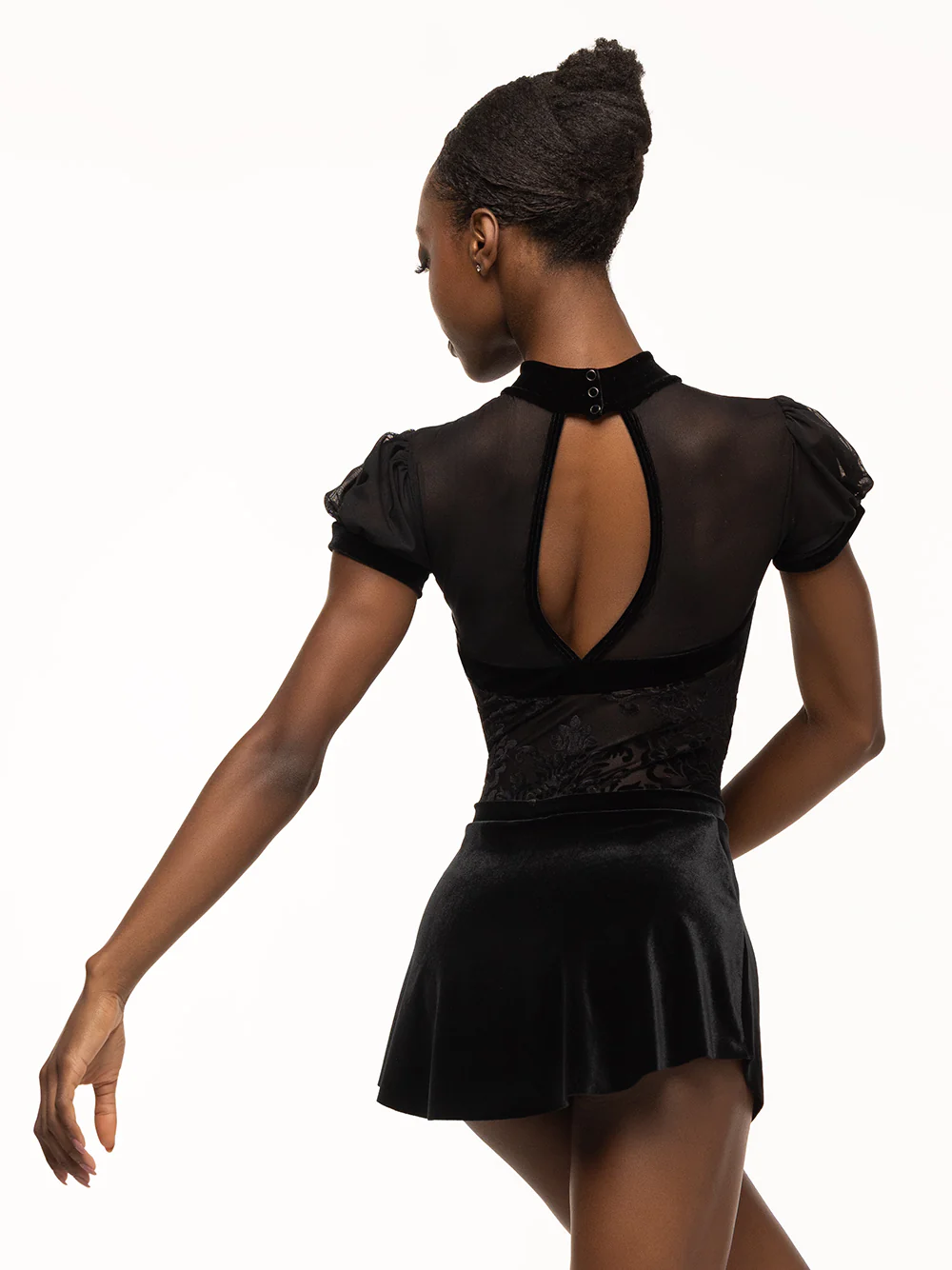 Grace Leotard Baroque Black Kids RTW - Image 4