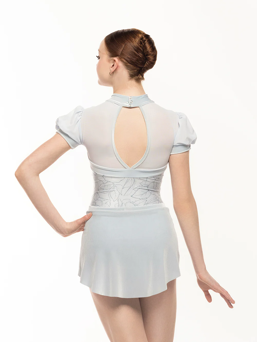 Grace Leotard Stencil Flowers Kids RTW - Image 4