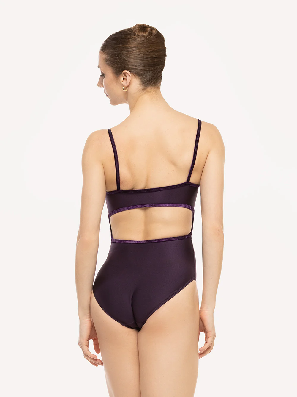 Helena Leotard Eggplant Kids RTW - Image 2