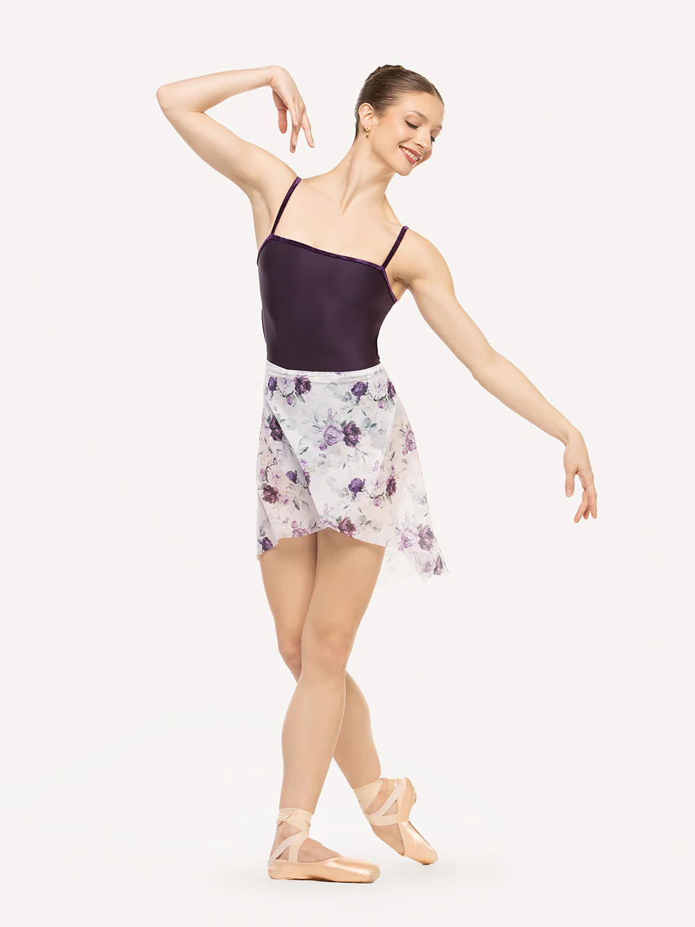 Helena Leotard Eggplant Kids RTW - Image 3