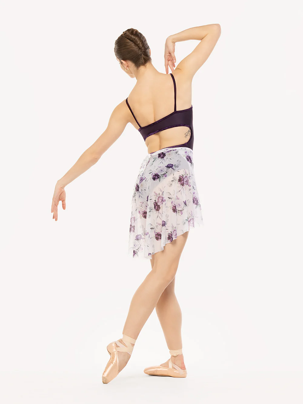 Helena Leotard Eggplant Kids RTW - Image 4