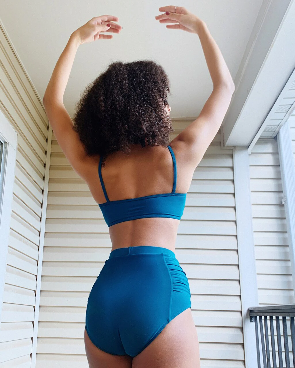 Gathered High Waisted Custom Briefs - Image 5