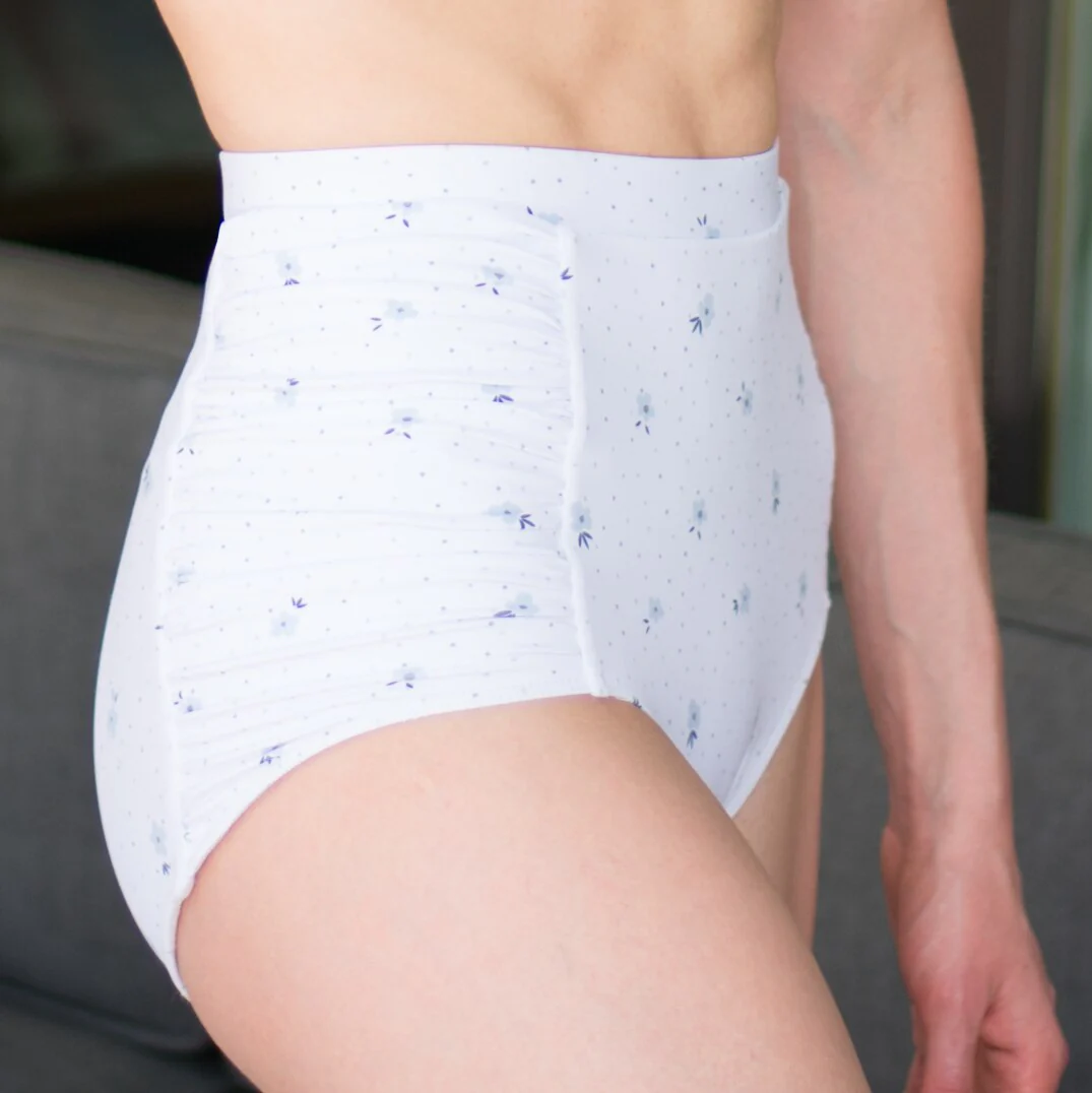 Gathered High Waisted Custom Briefs - Image 9