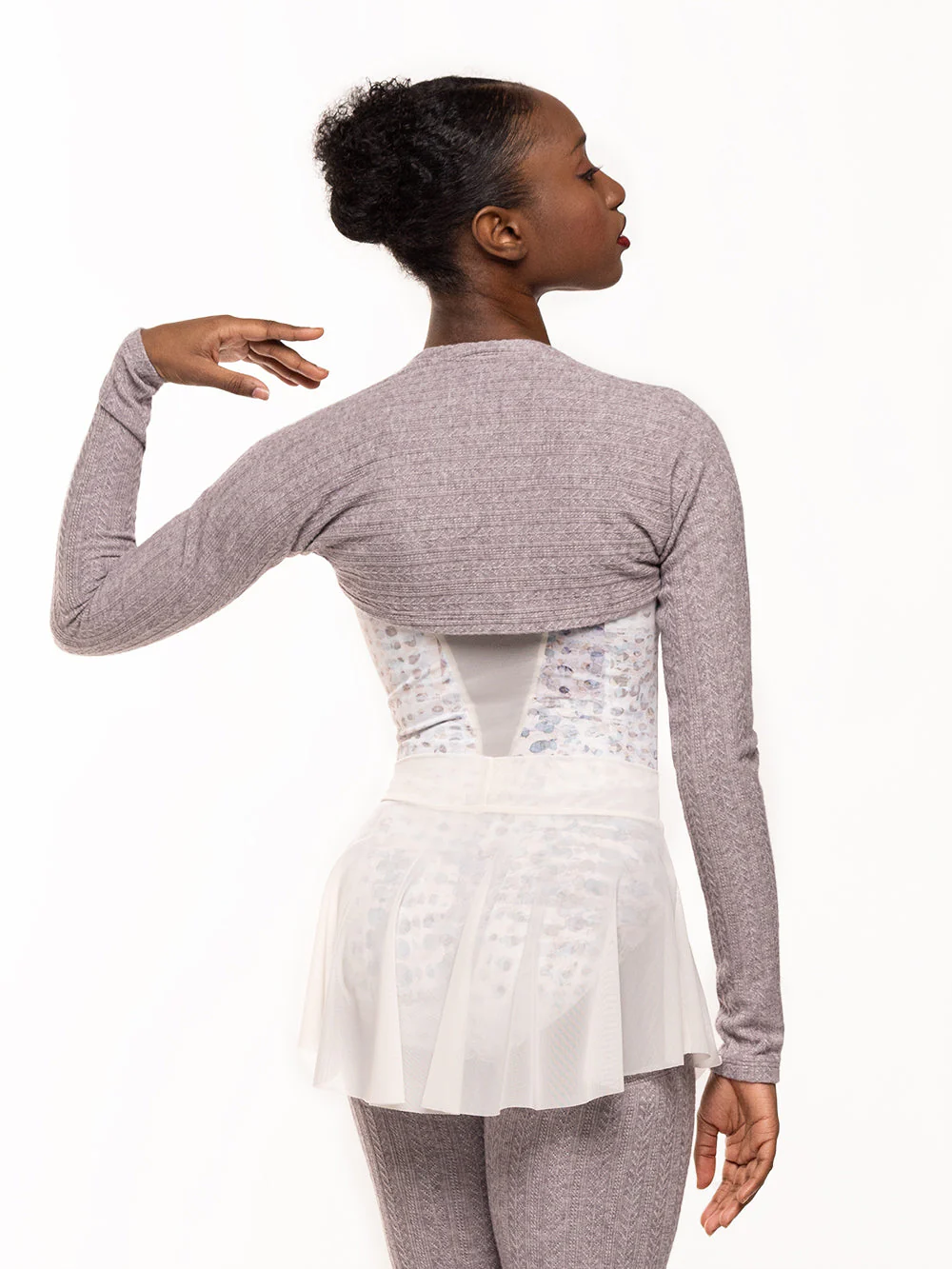 Hipster Skirt Cream Mesh RTW - Image 9