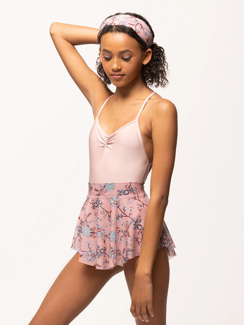 Hipster Skirt Crescendo Pink Mesh Kids RTW - Image 8