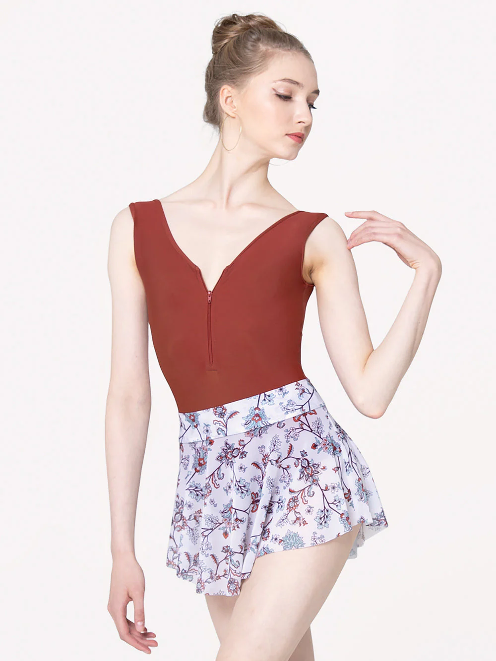 Hipster Skirt Crescendo White Mesh Kids RTW - Image 3
