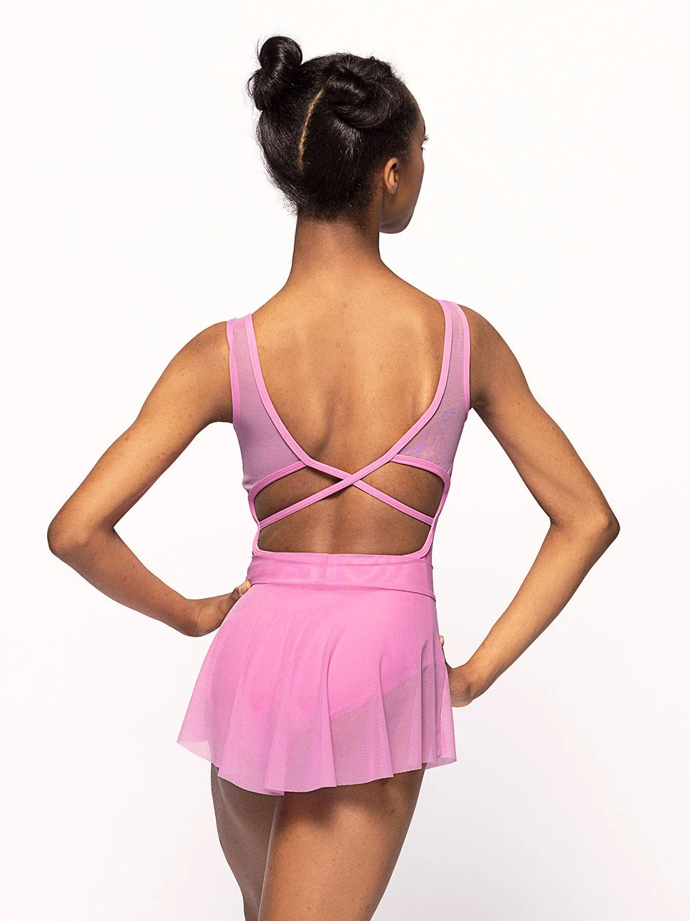 Hipster Skirt Kids Pink Lemonade Mesh RTW - Image 2