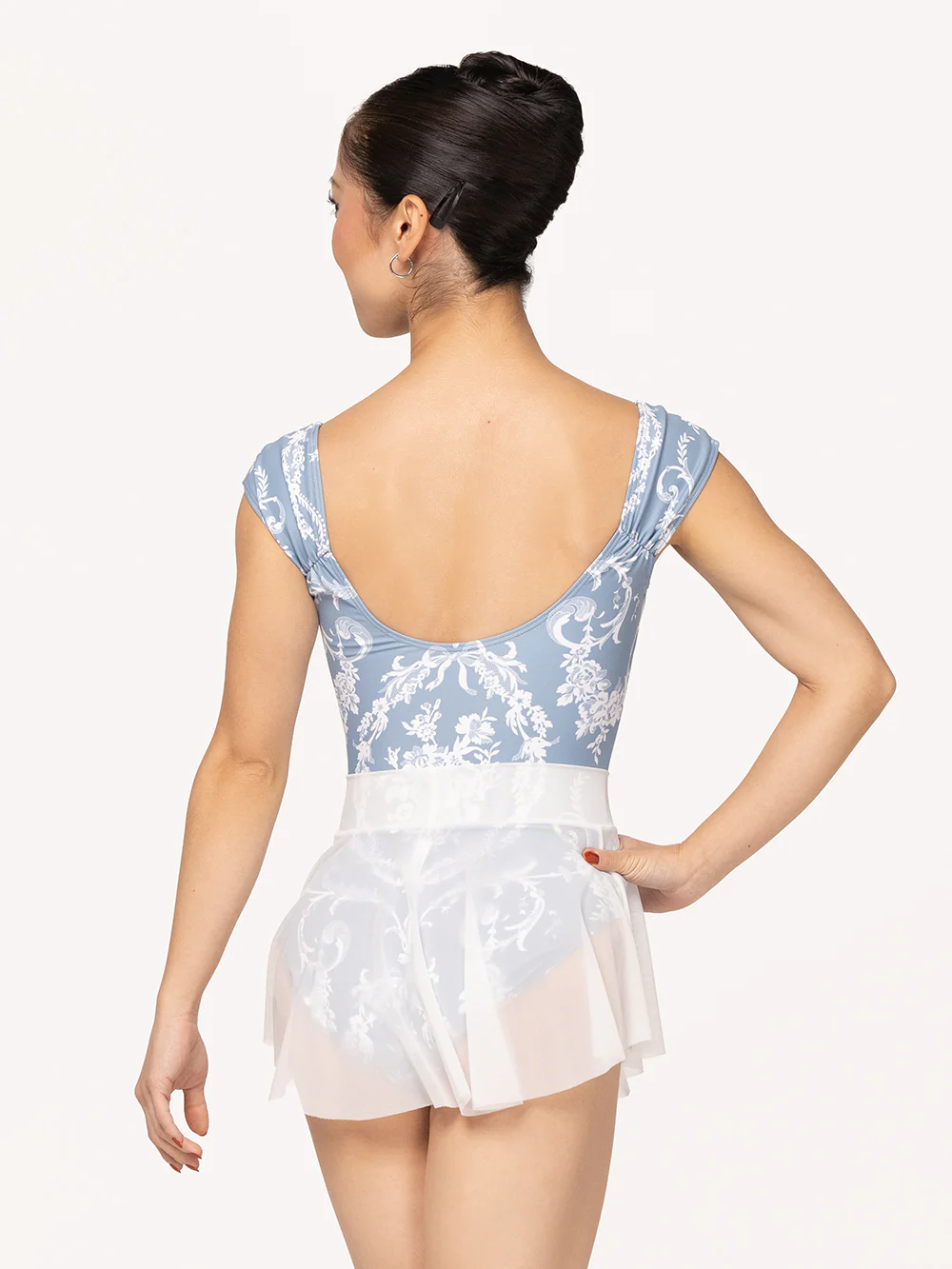 Hipster Skirt Kids White Mesh RTW - Image 2