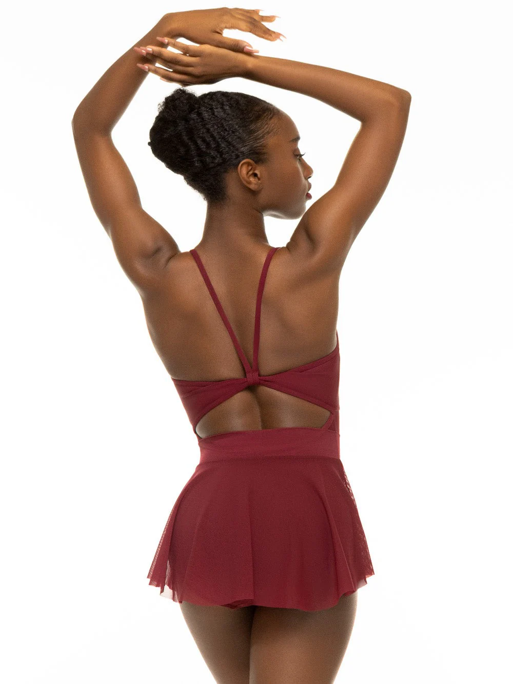 Hipster Skirt Wine Mesh Kids RTW - Image 5