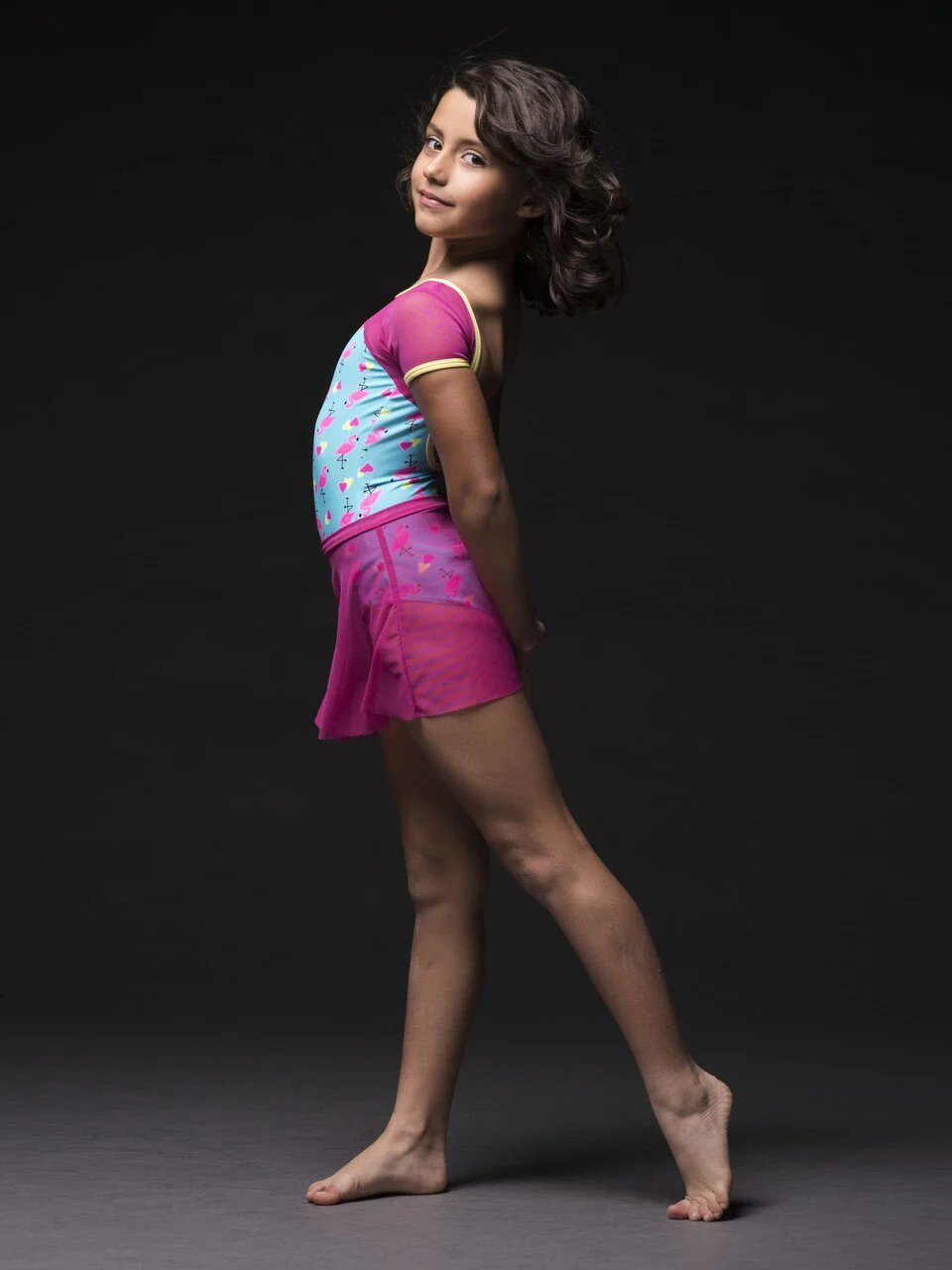 Ida Custom Tank Back Kids Leotard - Image 5