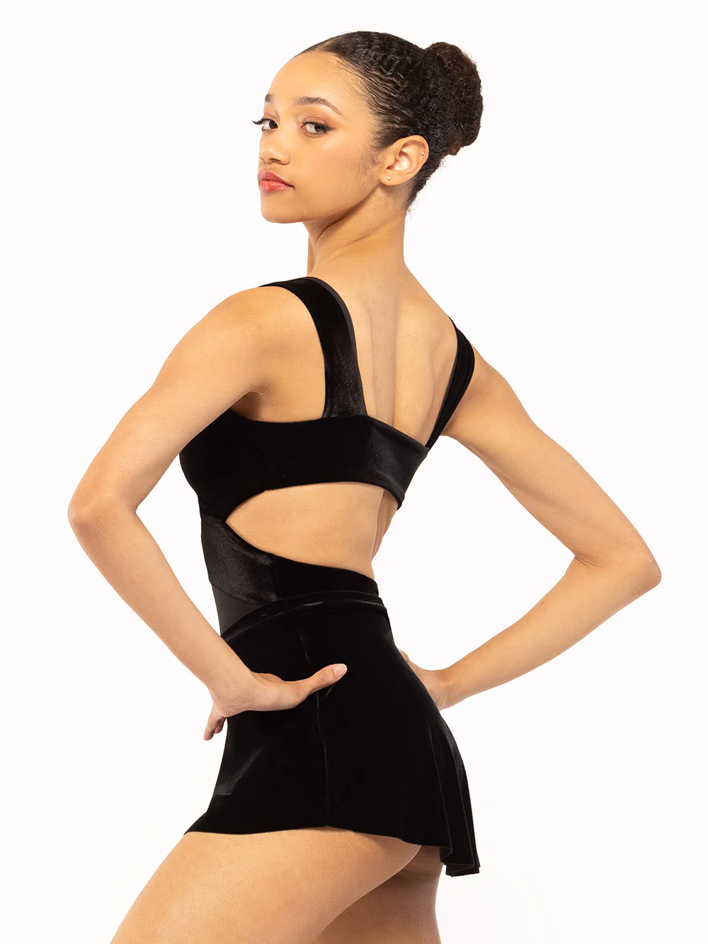 Jackie Leotard Black Velvet RTW - Image 7