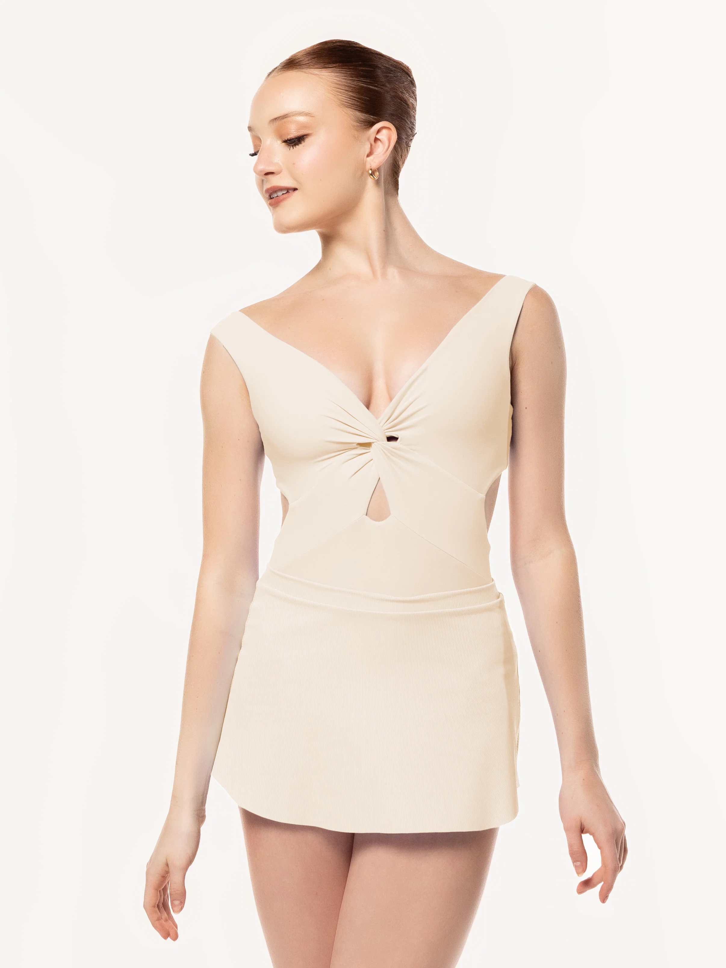 Jackie Leotard Cream Kids RTW - Image 3