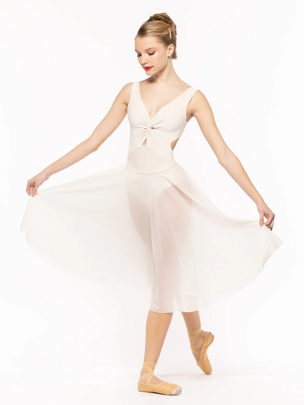 Jackie Leotard Cream Kids RTW - Image 8