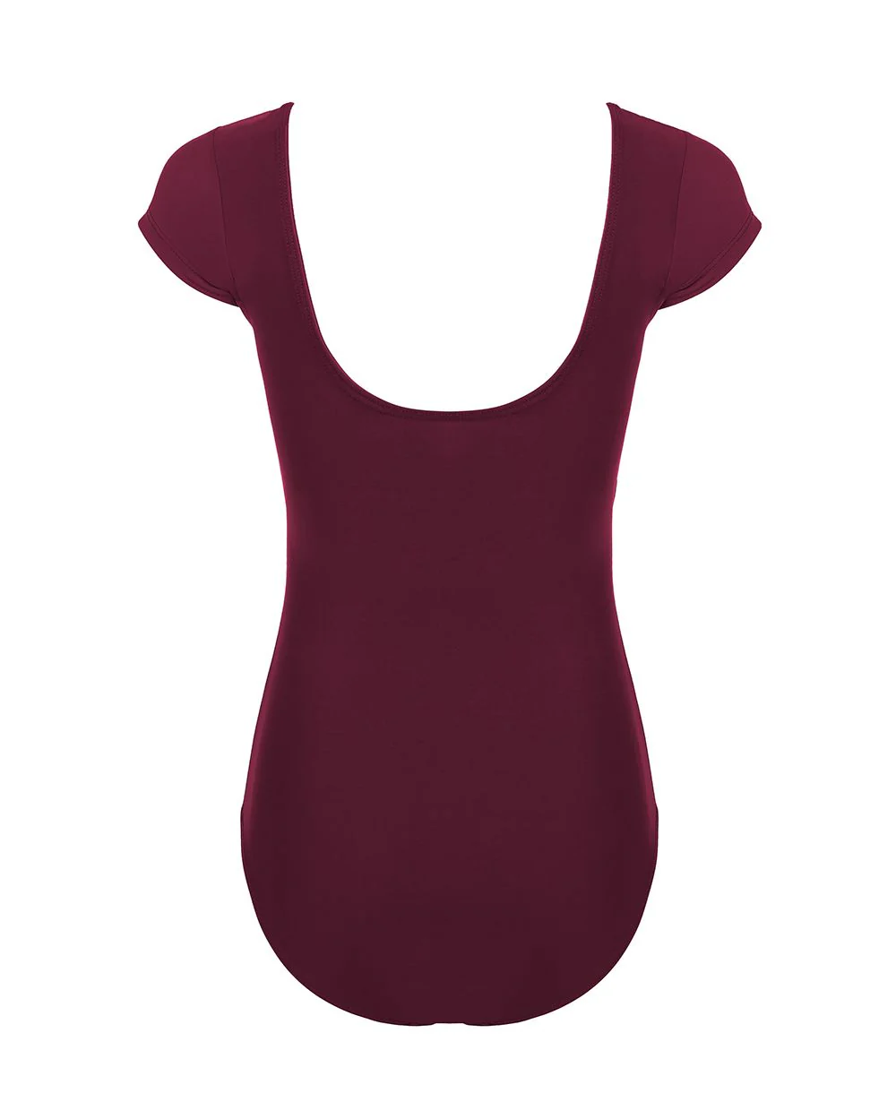 KCB Level 4 & 5 Sophia Leotard Cap Sleeve Wine - Image 2