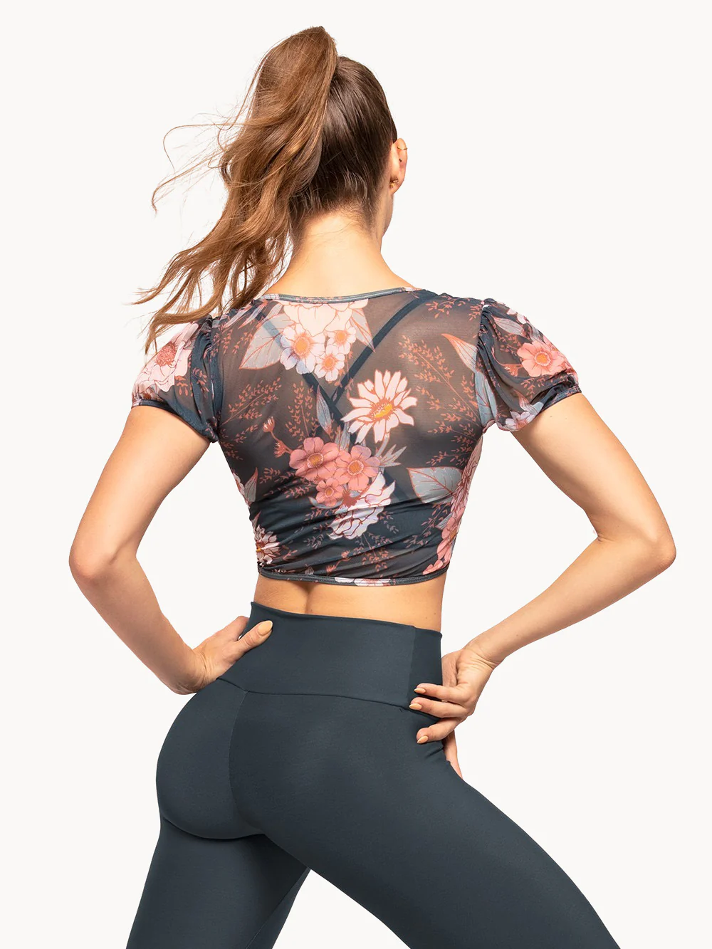 Kylie Crop Top Devoted Symphony Mesh RTW - Image 2