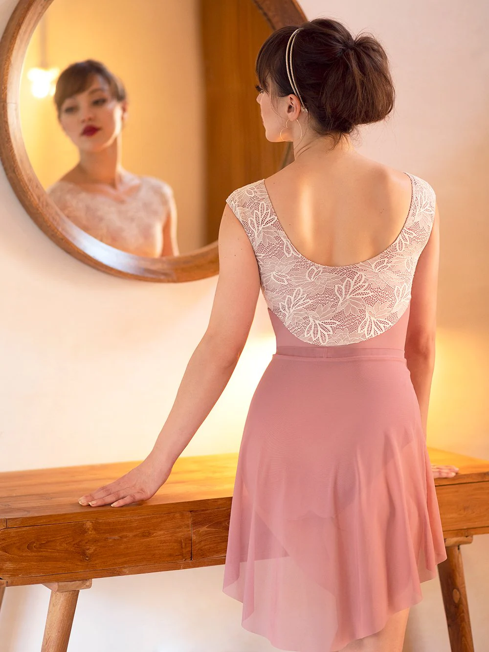 Lilli Kids Lotus Lace Quartz Leotard RTW - Image 2