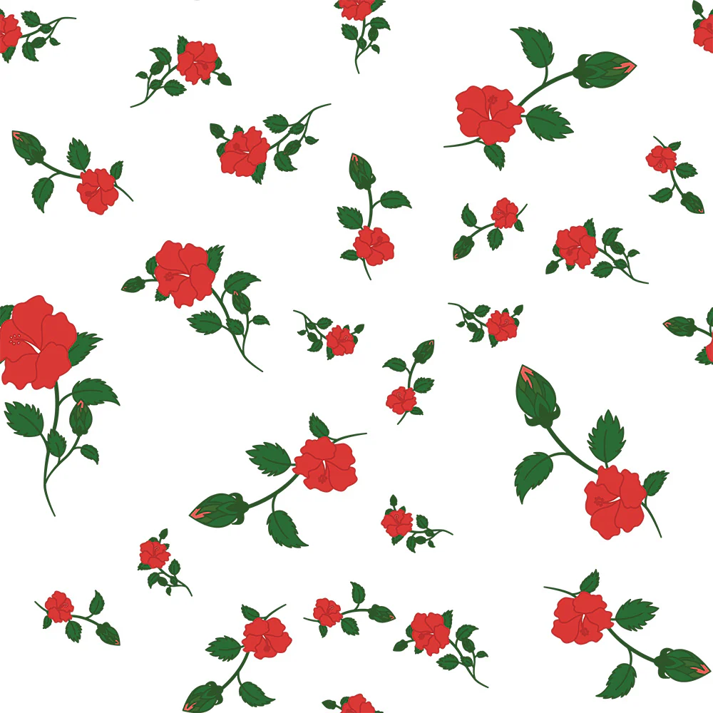 Lina Leotard Red Blooms Kids RTW - Image 5