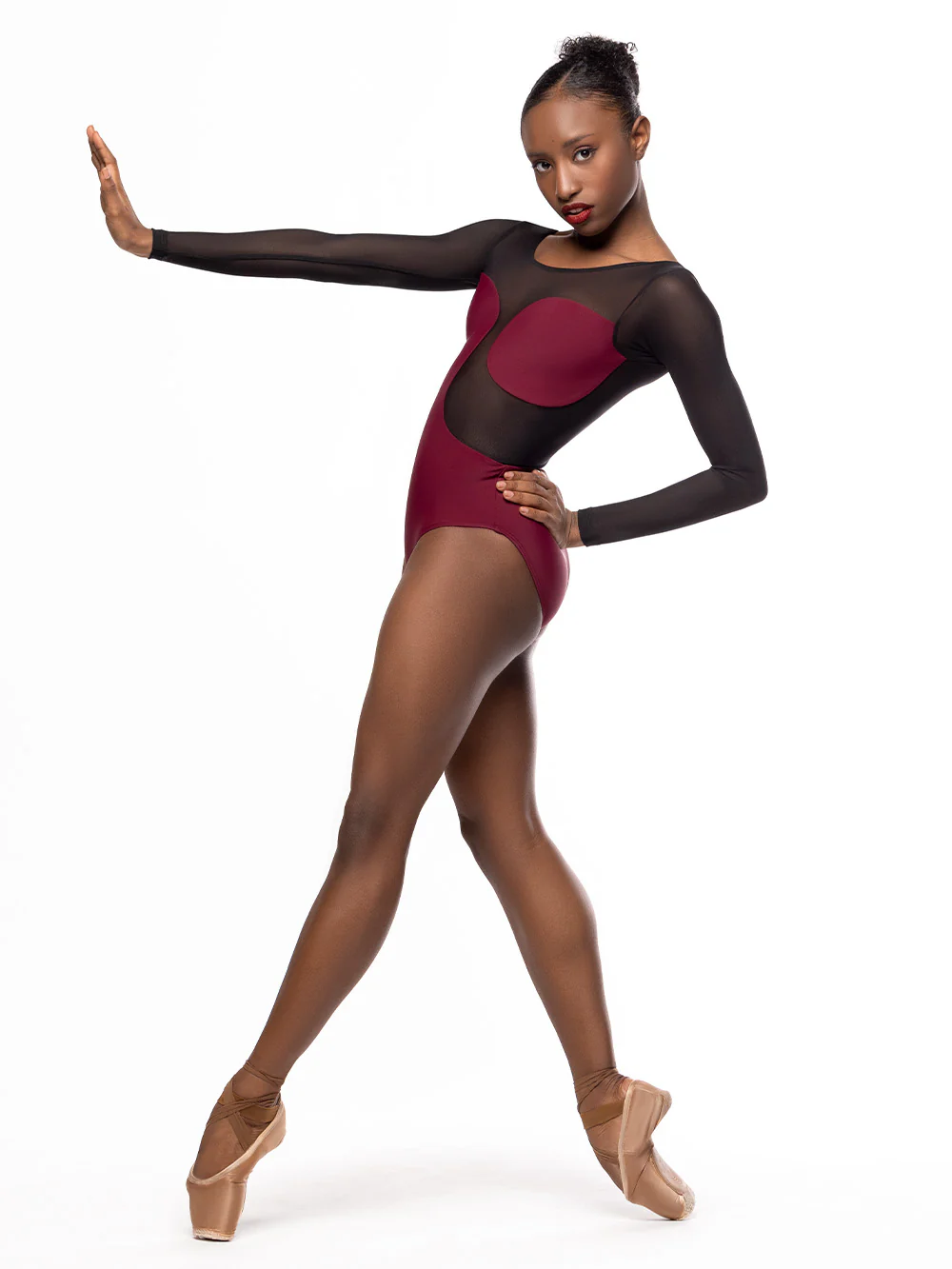 Luna Custom Kids Leotard with Sleeves - Image 6