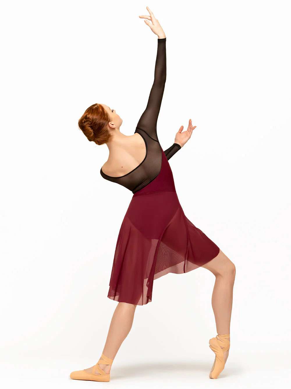 Luna Leotard Wine RTW - Image 10