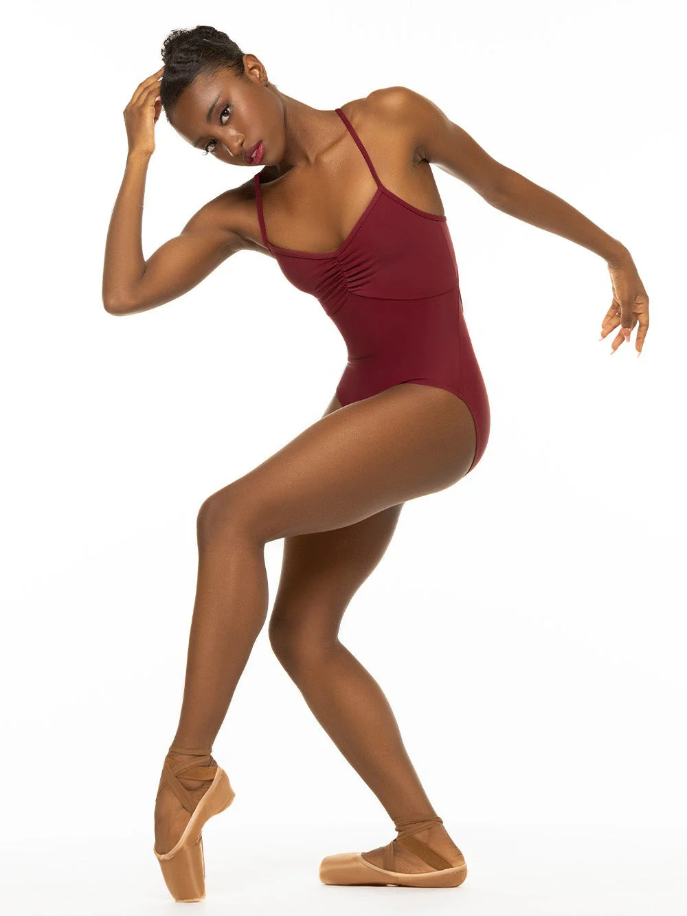 Mackenzie Leotard Wine Kids RTW - Image 5