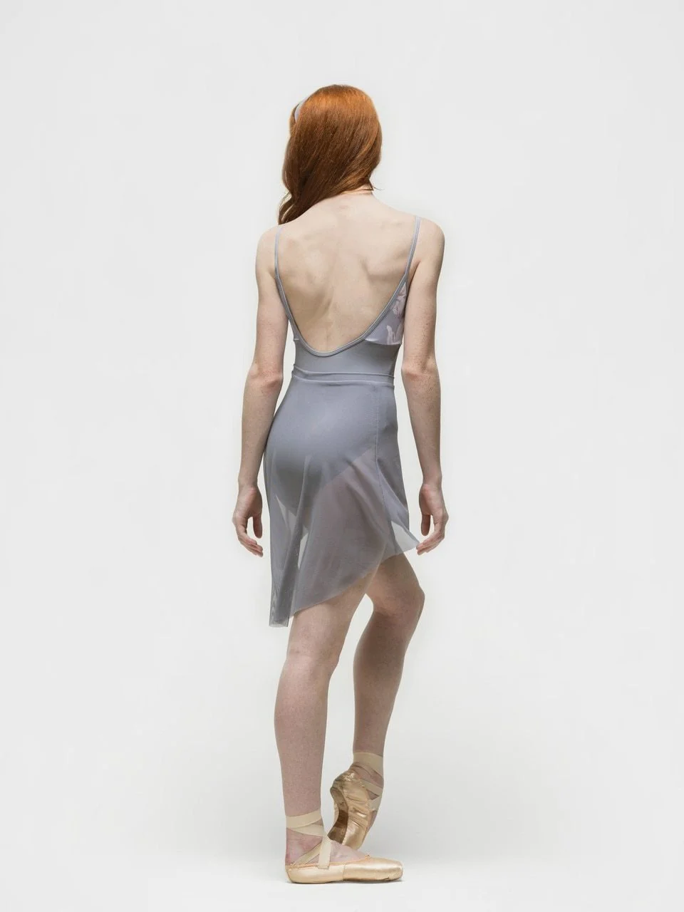 Mid High-Low Skirt Kids Pebble Mesh RTW - Image 10