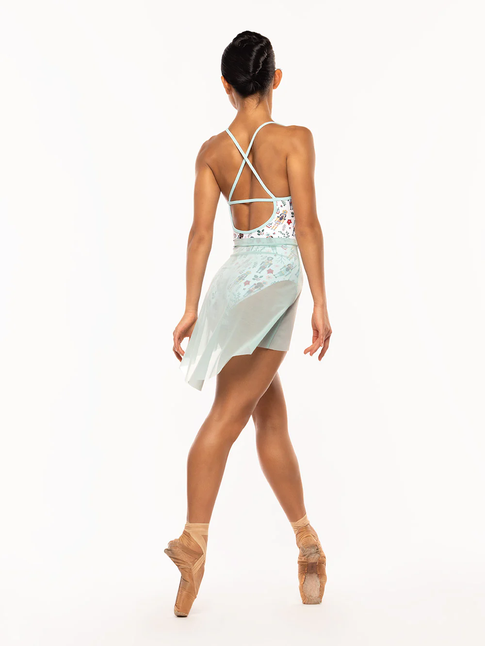 Mid High-Low Skirt Kids Pool Mesh RTW - Image 2