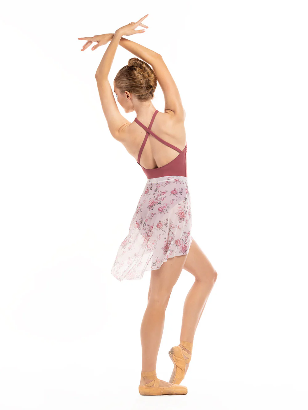 Mid High-Low Skirt Perfume Mesh Kids RTW - Image 2