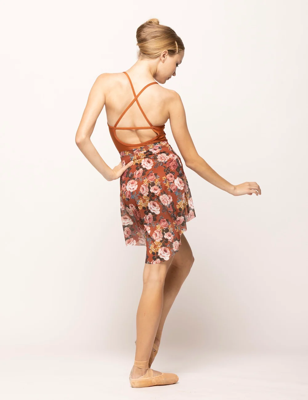 Mid High-Low Skirt Rhapsody Picante Mesh RTW - Image 8