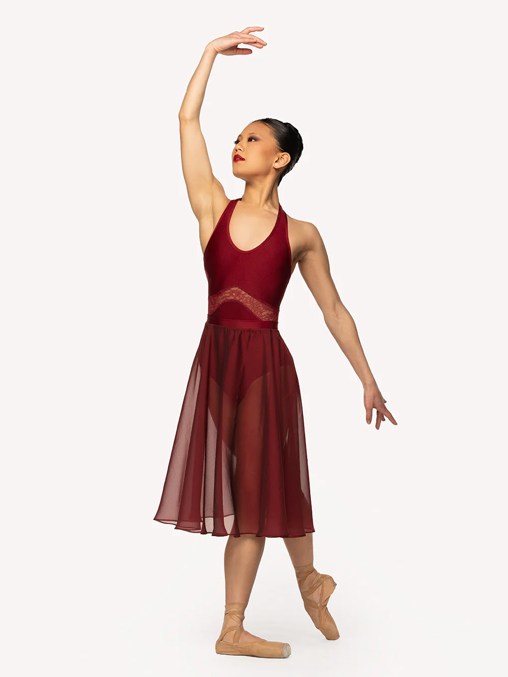 Miyesha Leotard Garnet Kids RTW - Image 12