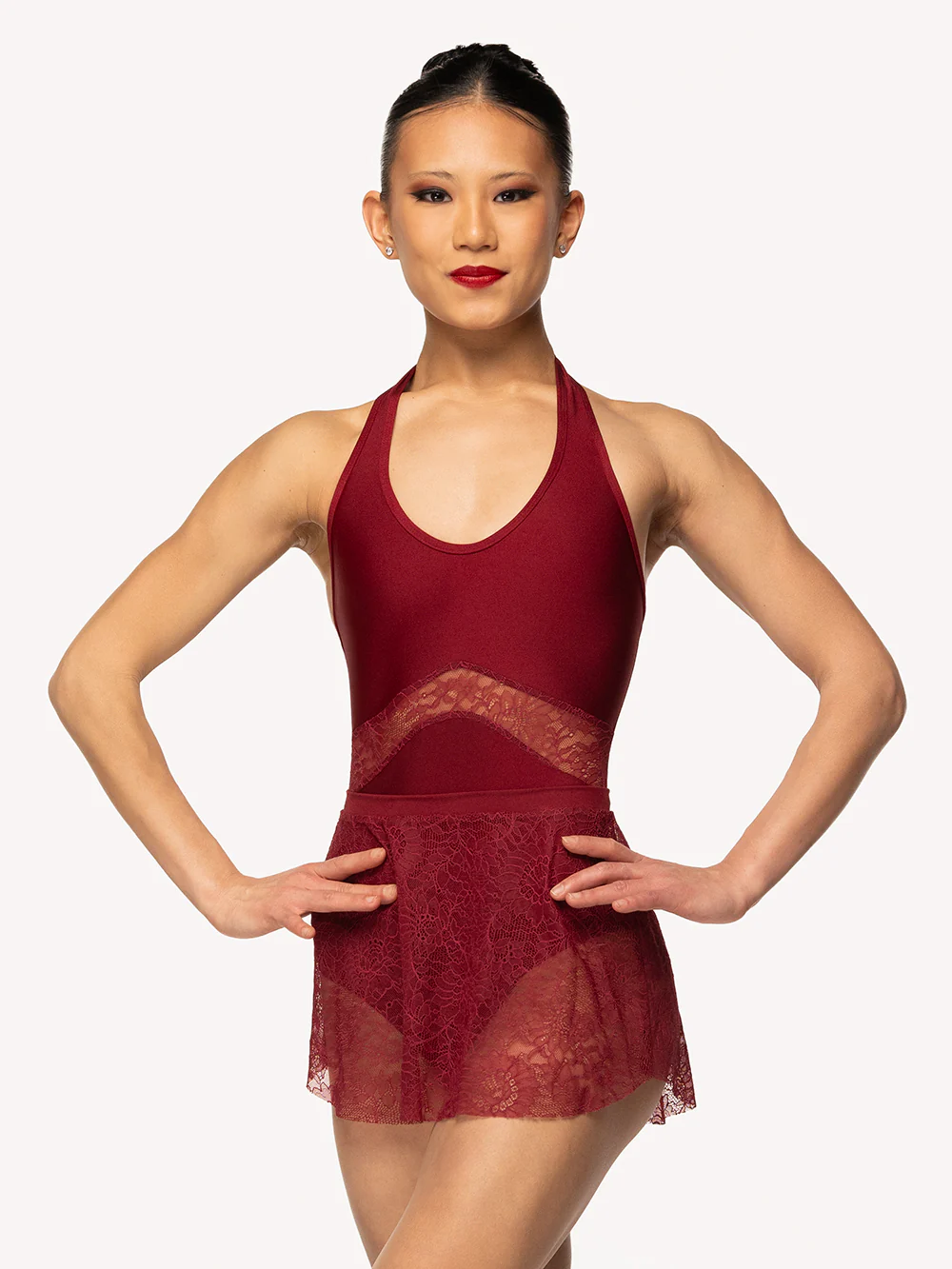 Miyesha Leotard Garnet Kids RTW - Image 13