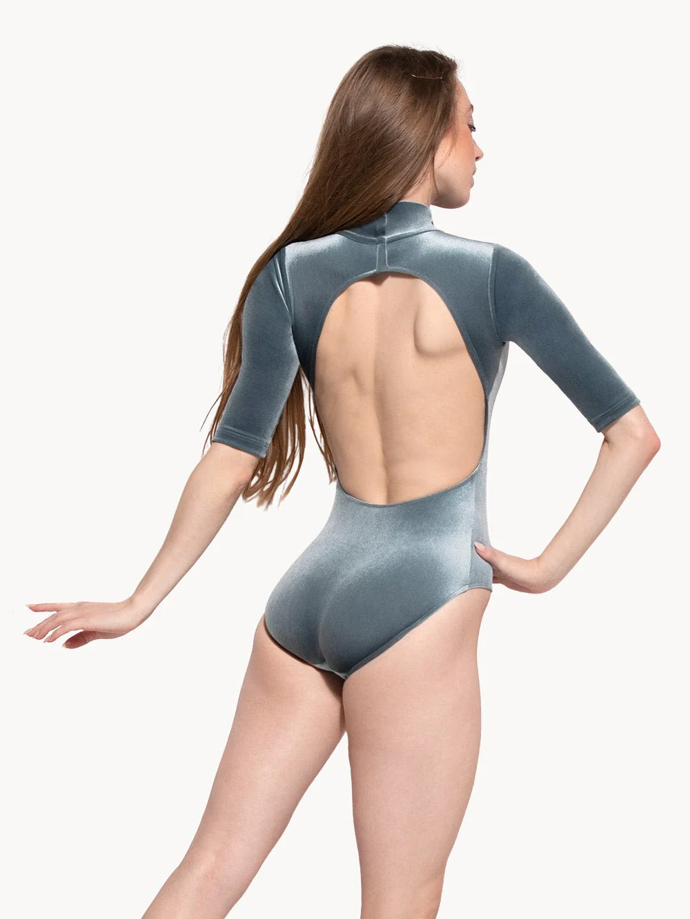 Molly Moonstone Velvet Leotard RTW - Image 2