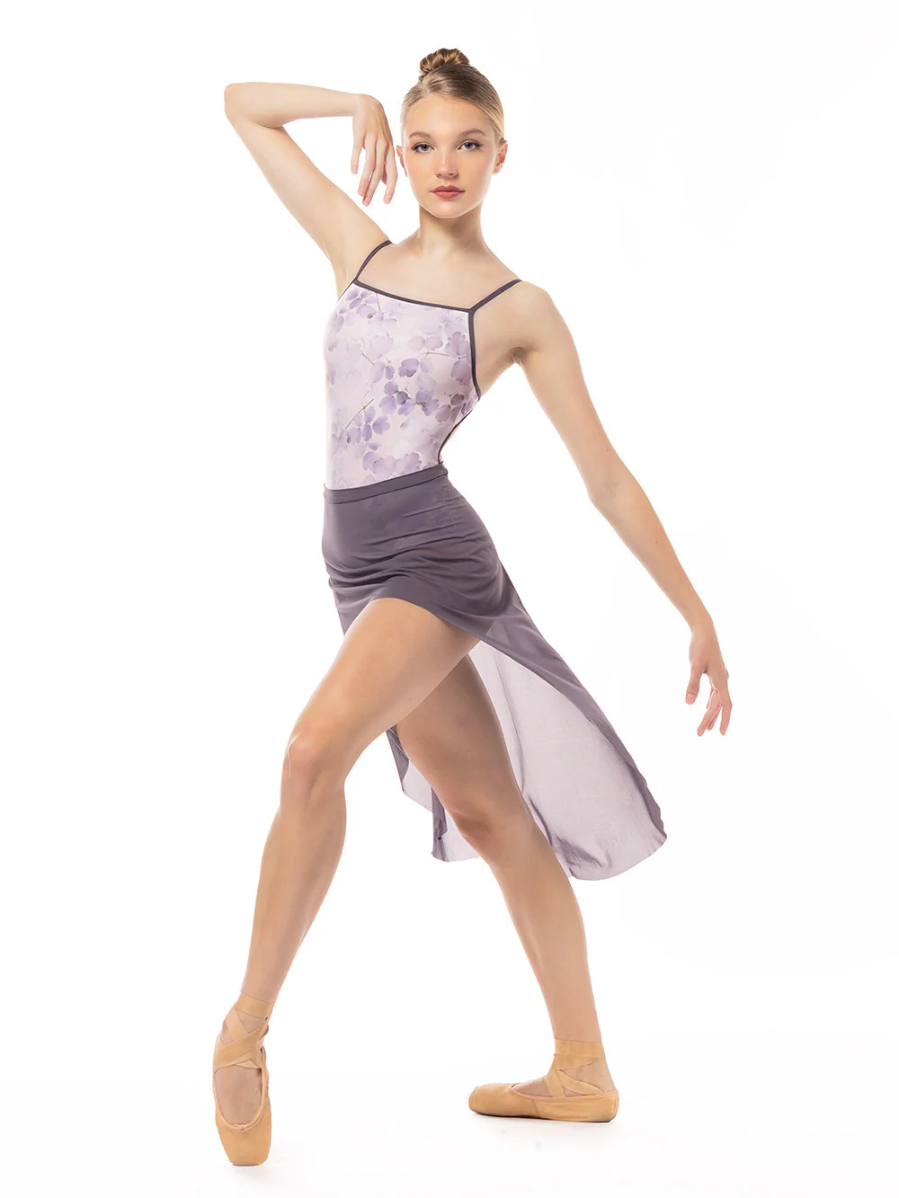 Peacock Skirt Plum Mesh RTW - Image 5