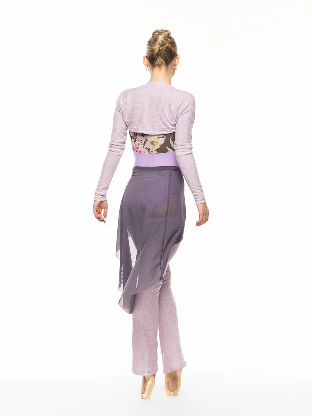 Peacock Skirt Plum Mesh RTW - Image 7
