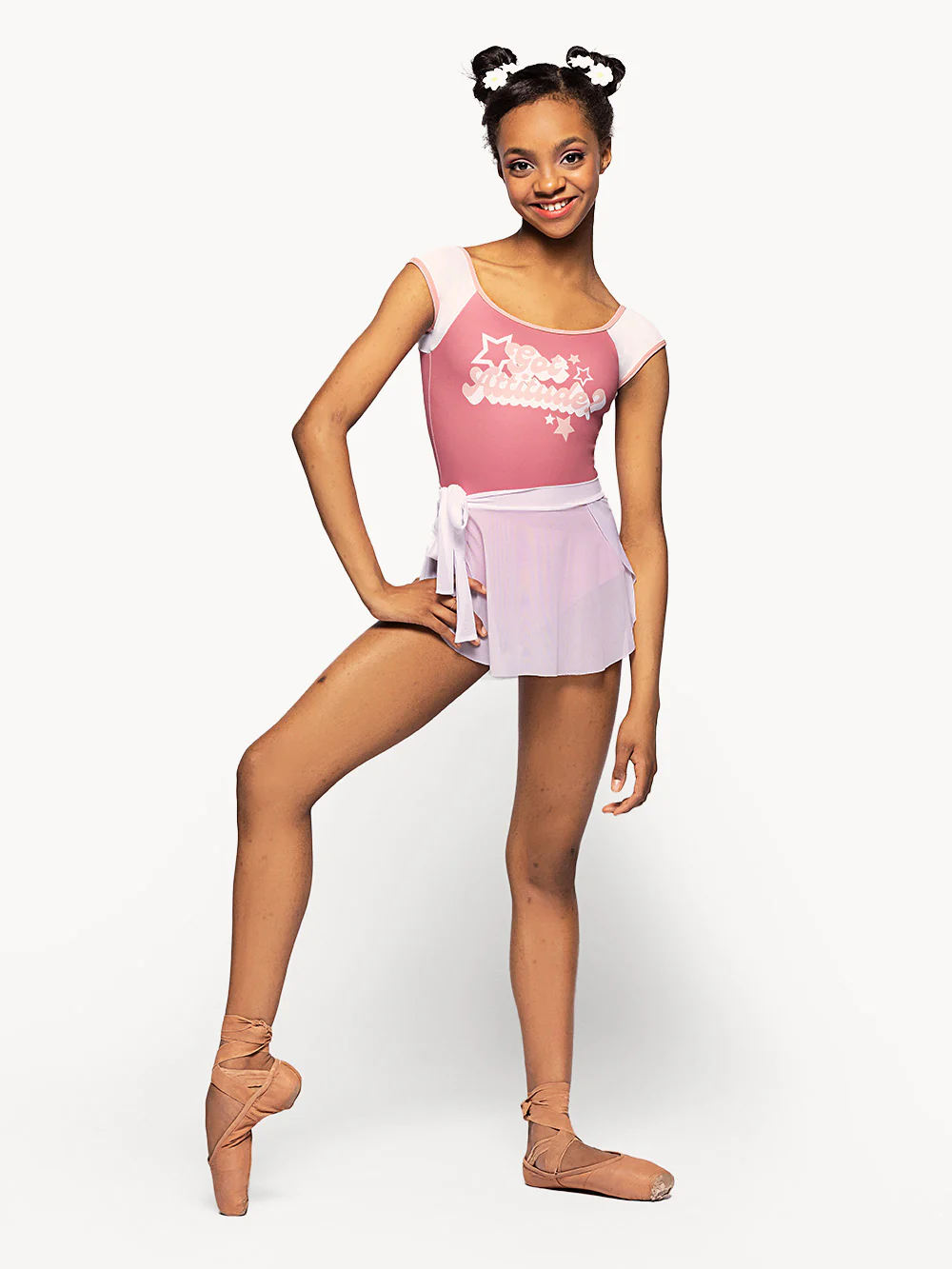Petal Skirt Kids White Mesh RTW - Image 5