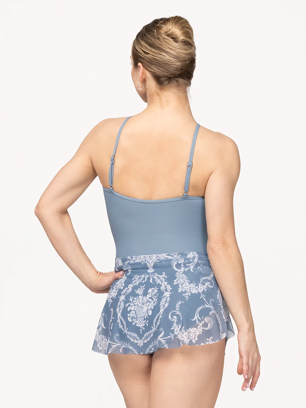 Petal Skirt Maison Blue Mesh Kids RTW - Image 2