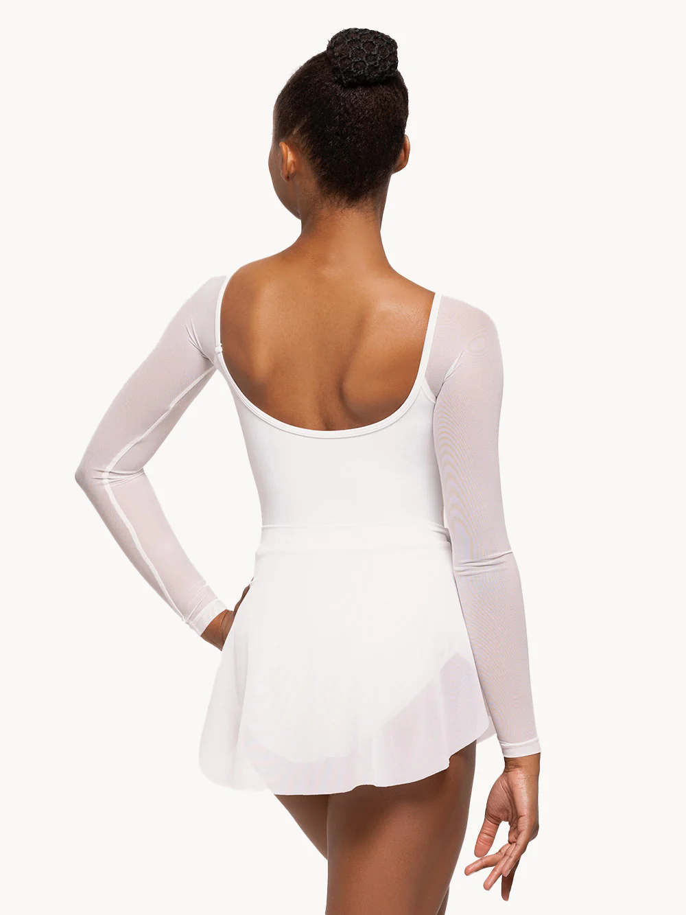 Petal Skirt White Mesh RTW - Image 6