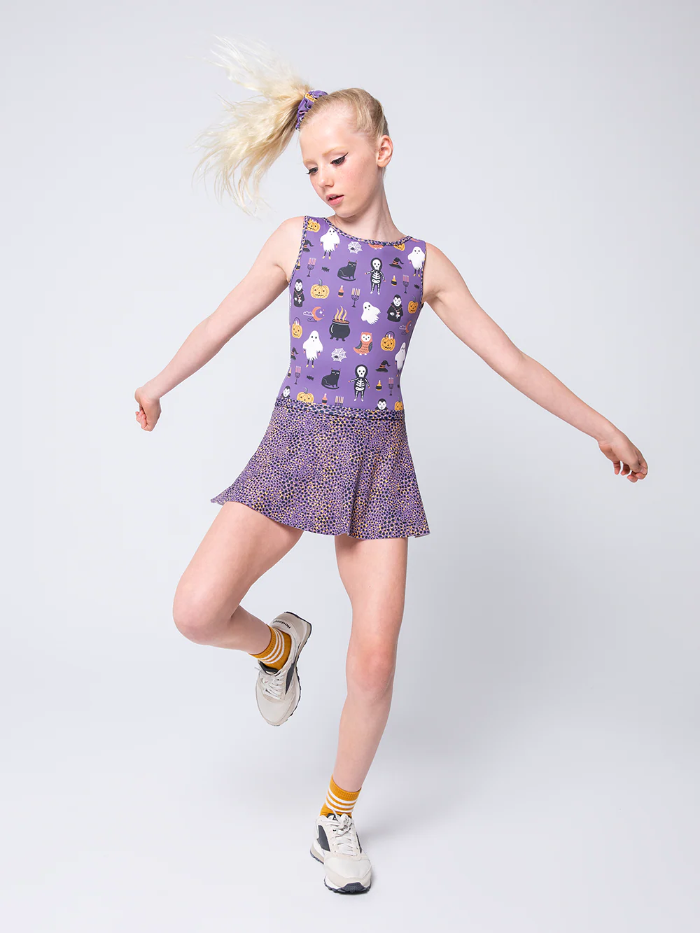 Poppy Custom Low Back Kids Leotard - Image 12