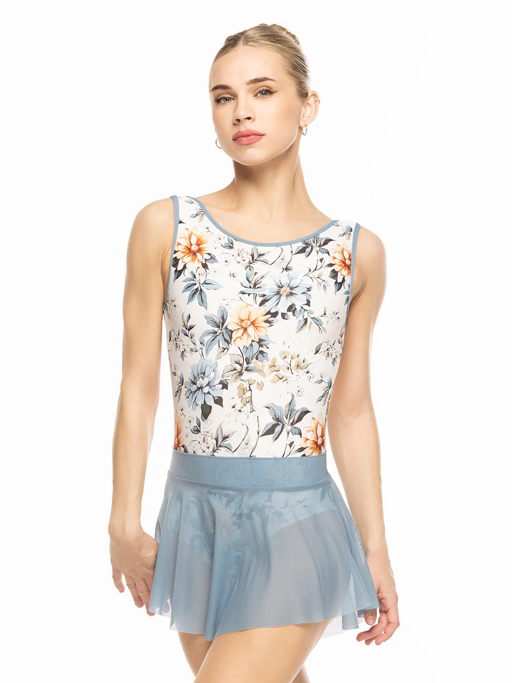 Poppy Leotard Feeling Blue Kids RTW - Image 3