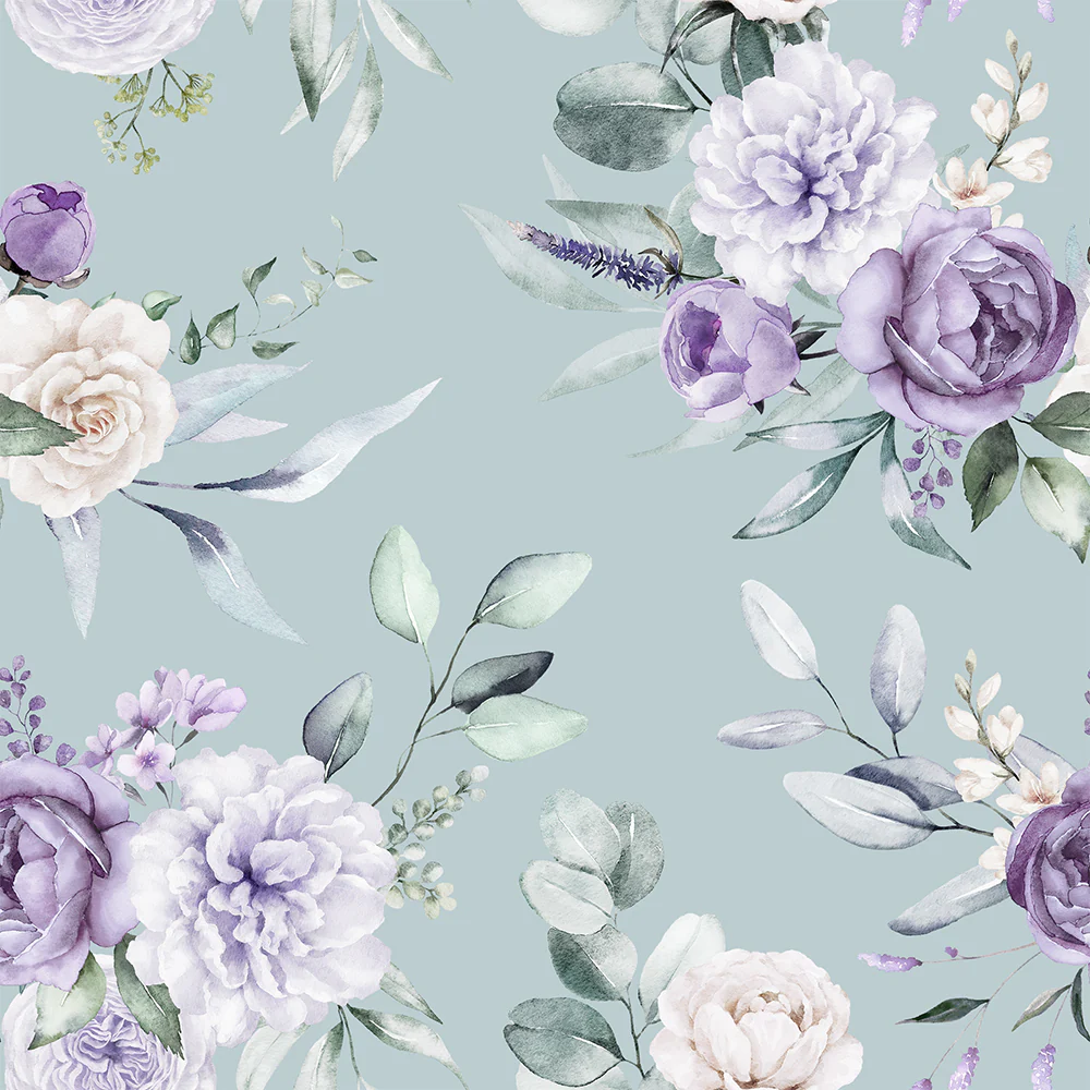 Rachel Leotard Moonlit Garden Baby Blue RTW - Image 7