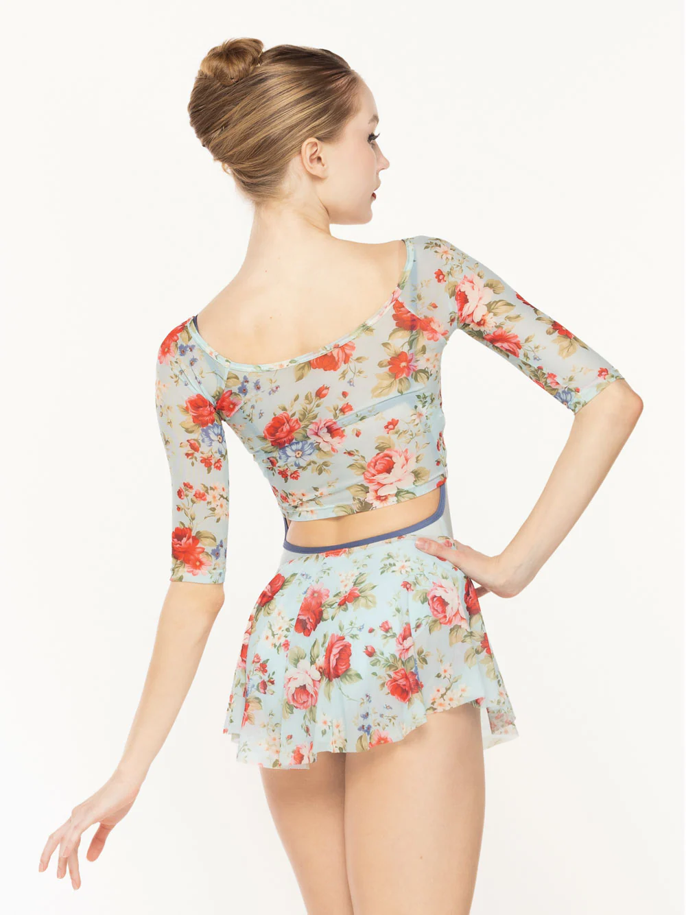 Raglan Crop Top Always and Forever Mesh RTW - Image 2