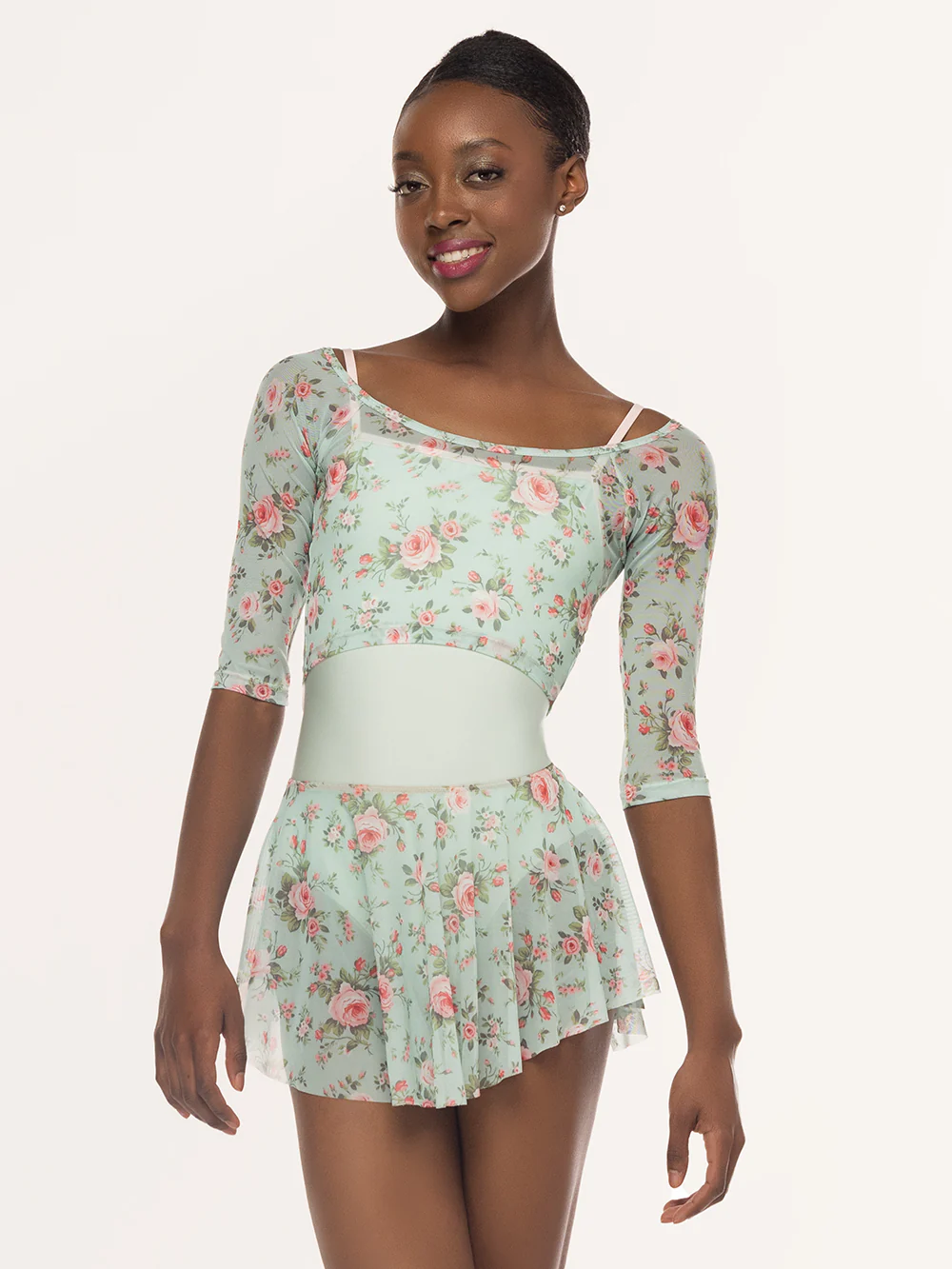 Raglan Crop Top Old Hollywood Mesh Kids RTW
