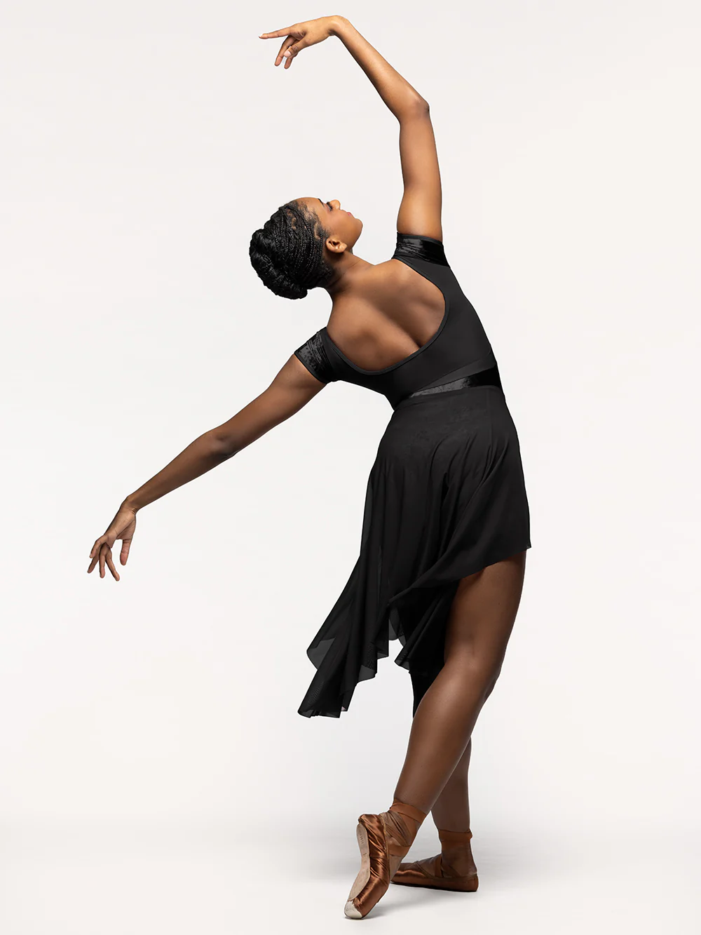 Rendi Leotard Black Crushed Velvet RTW - Image 4