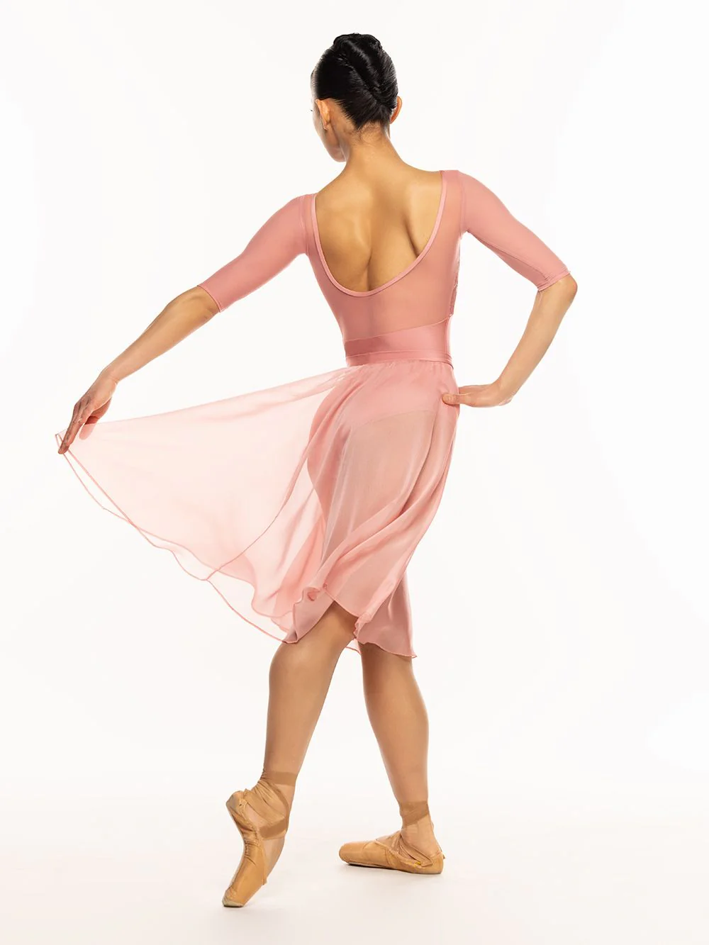 Rendi Leotard Lantana Crushed Velvet RTW - Image 4