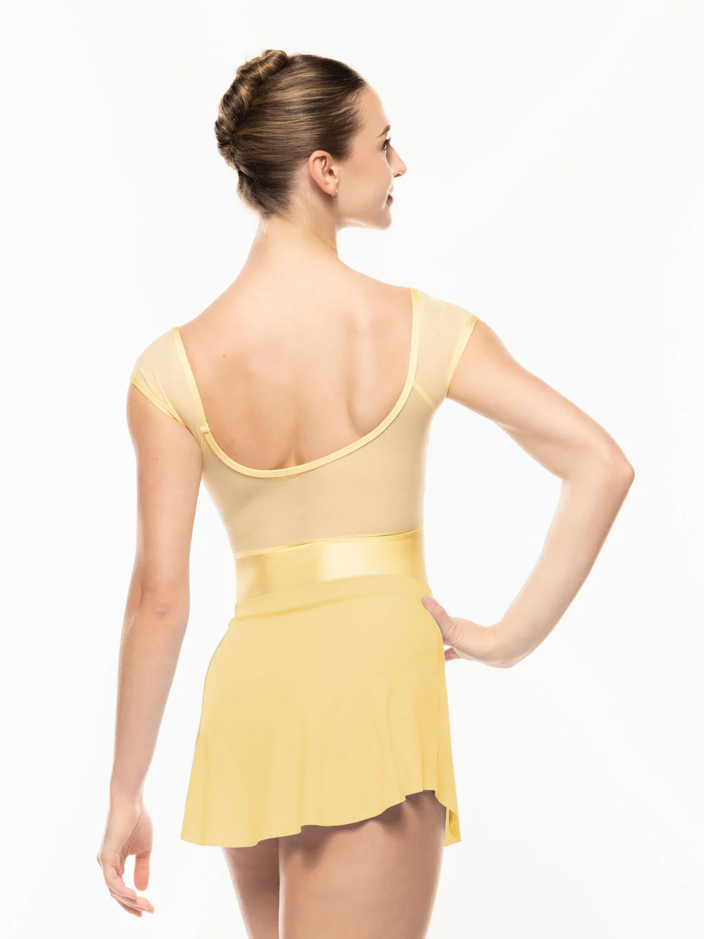 Ribbed Tulip Skirt Sunshine RTW - Image 2