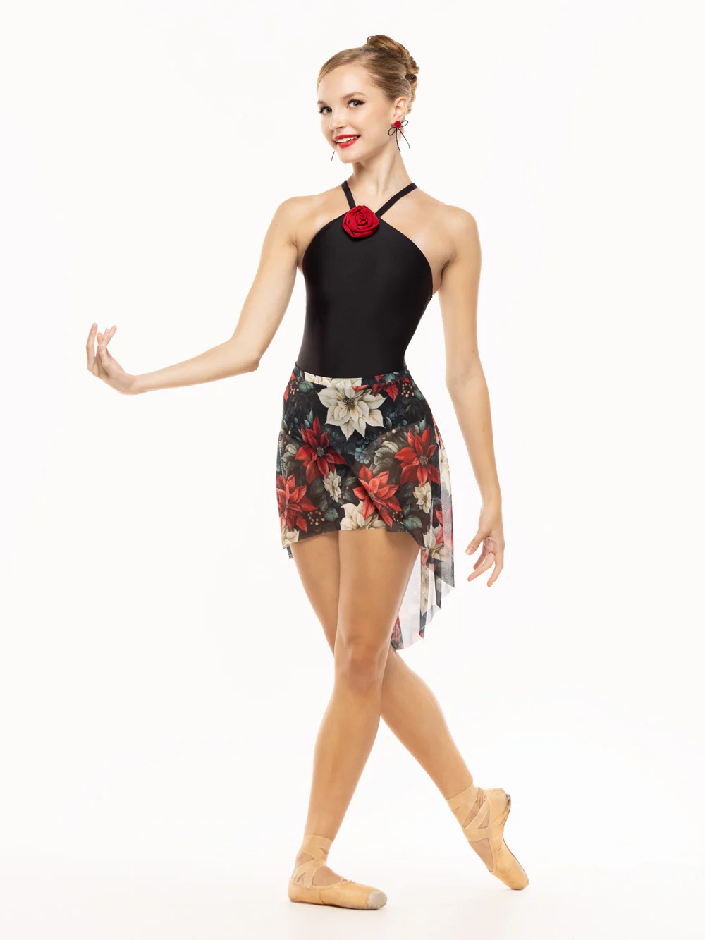 Rosette Leotard Black RTW - Image 3