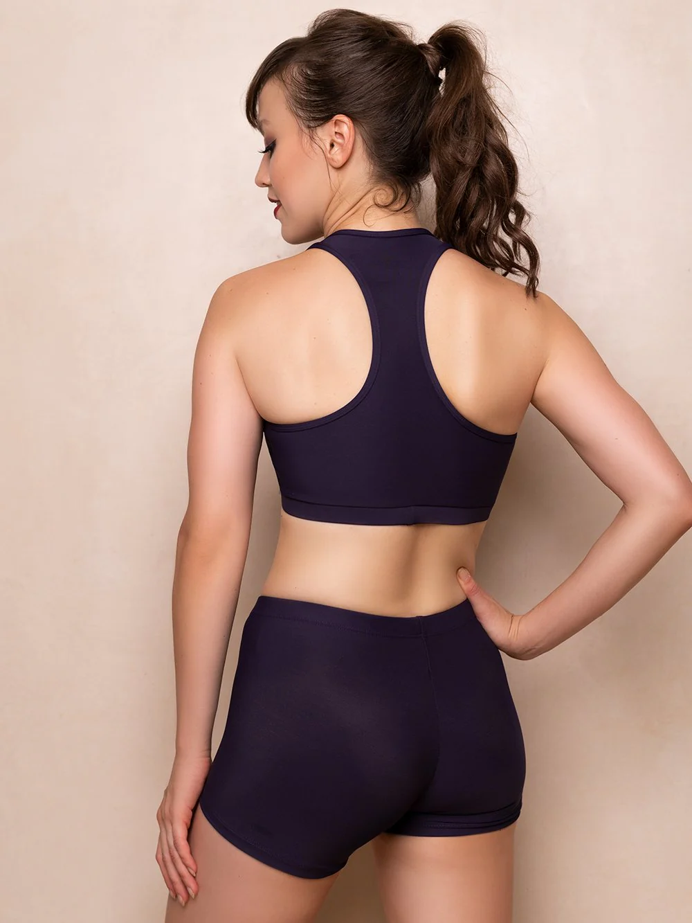 Shelley Racerback Custom Kids Crop Top - Image 4