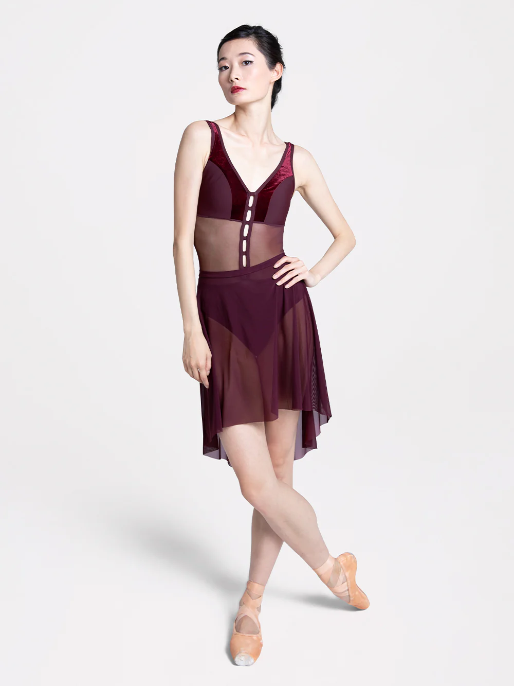 Sholeh Sangria Leotard RTW - Image 4