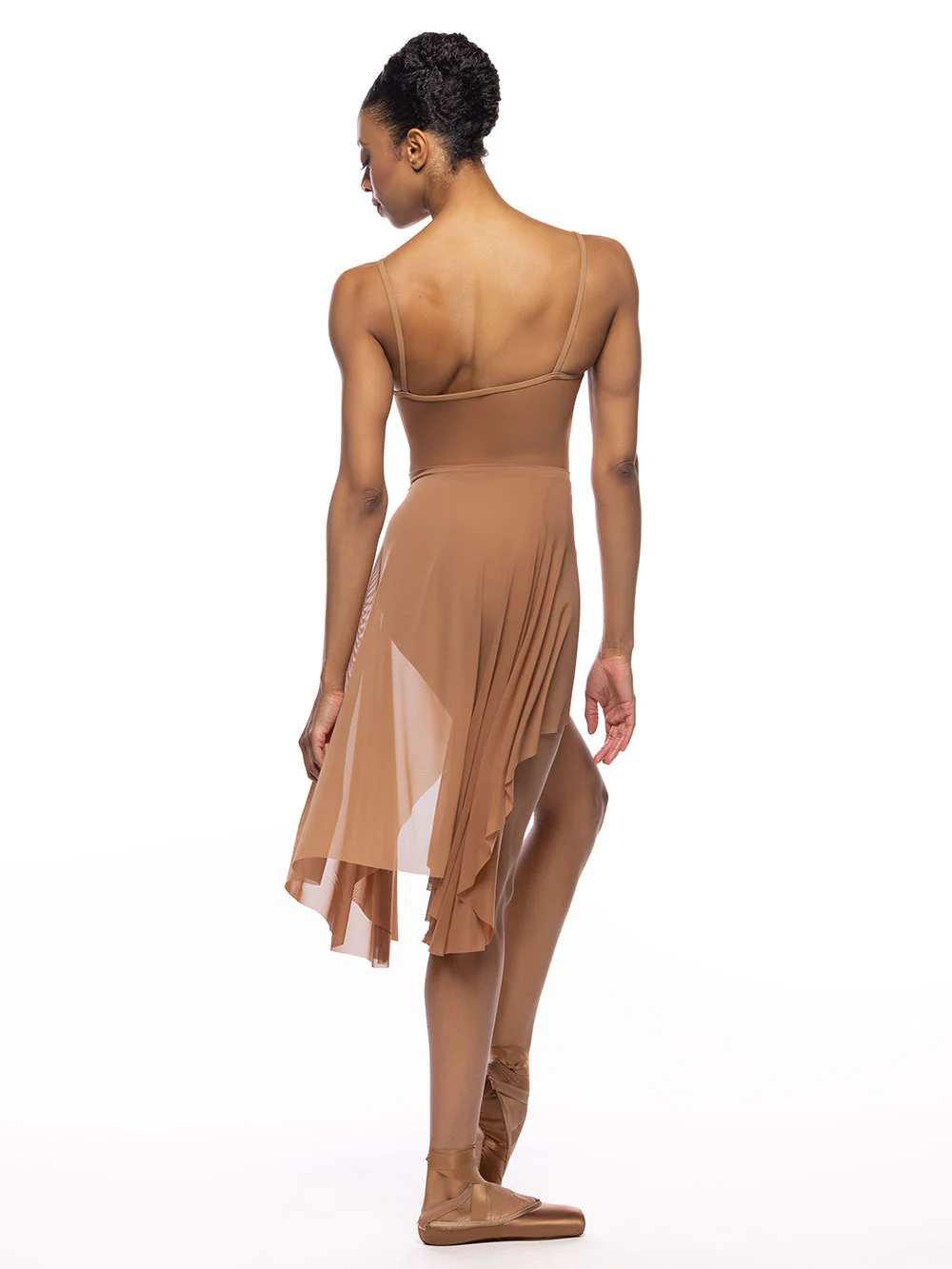 Short Dragonfly Skirt Latte Mesh Kids RTW - Image 2